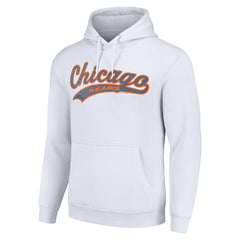 Chicago Bears Starter Unisex Tailsweep Pullover Hoodie - White outlet
