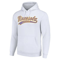 Minnesota Vikings Starter Unisex Tailsweep Pullover Hoodie - White cheap