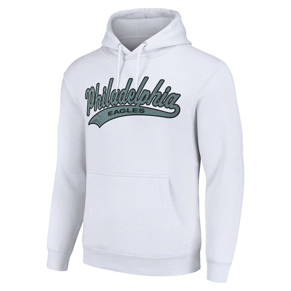 Philadelphia Eagles Starter Unisex Tailsweep Pullover Hoodie - White outlet