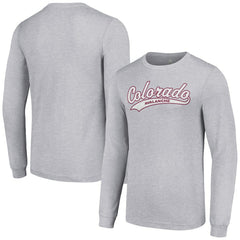 Colorado Avalanche Starter Tailsweep T-Shirt Heather Gray