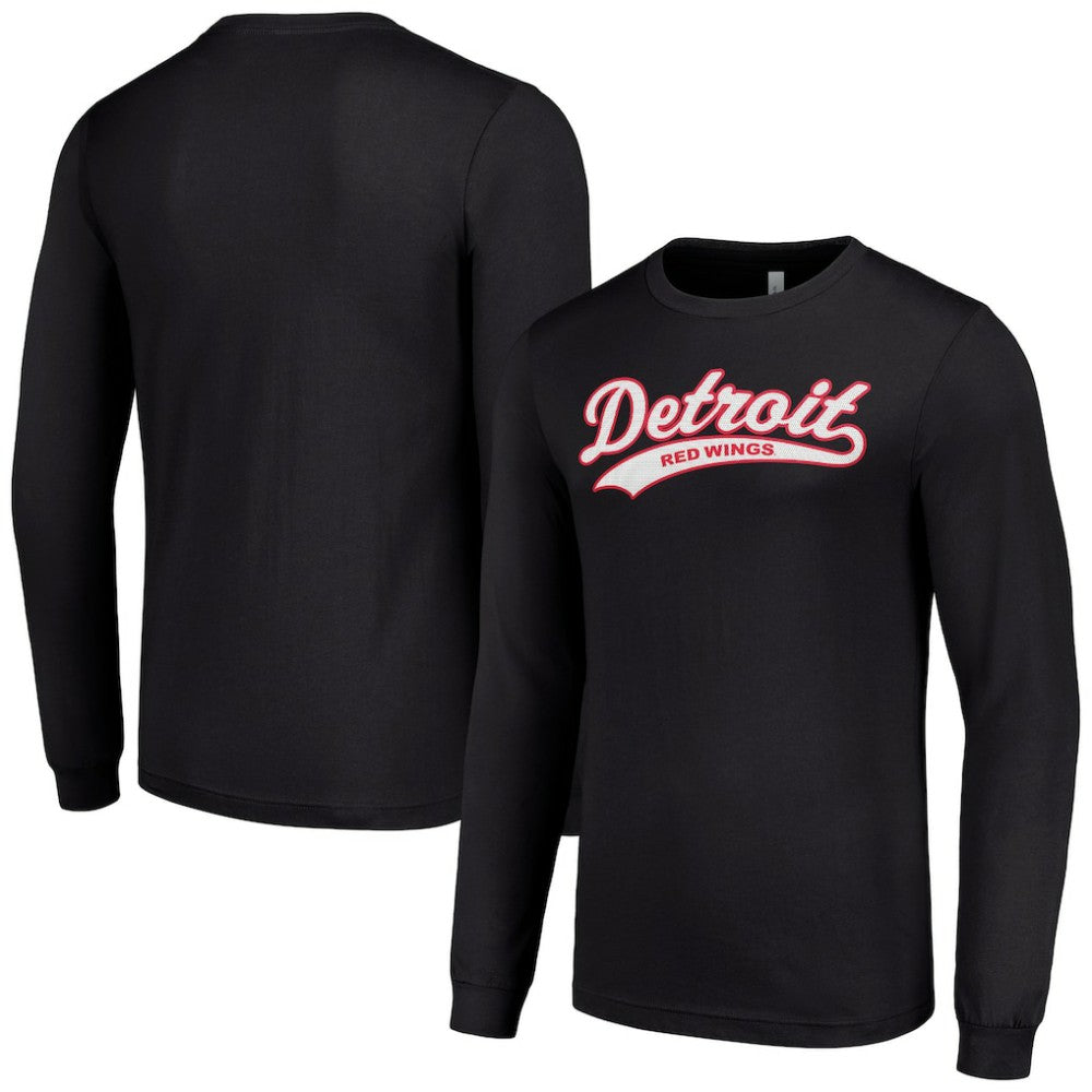 Detroit Red Wings Starter Tailsweep T-Shirt Black