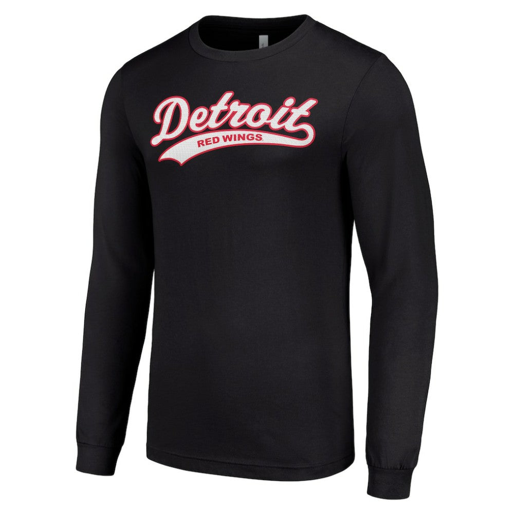 Detroit Red Wings Starter Tailsweep T-Shirt Black