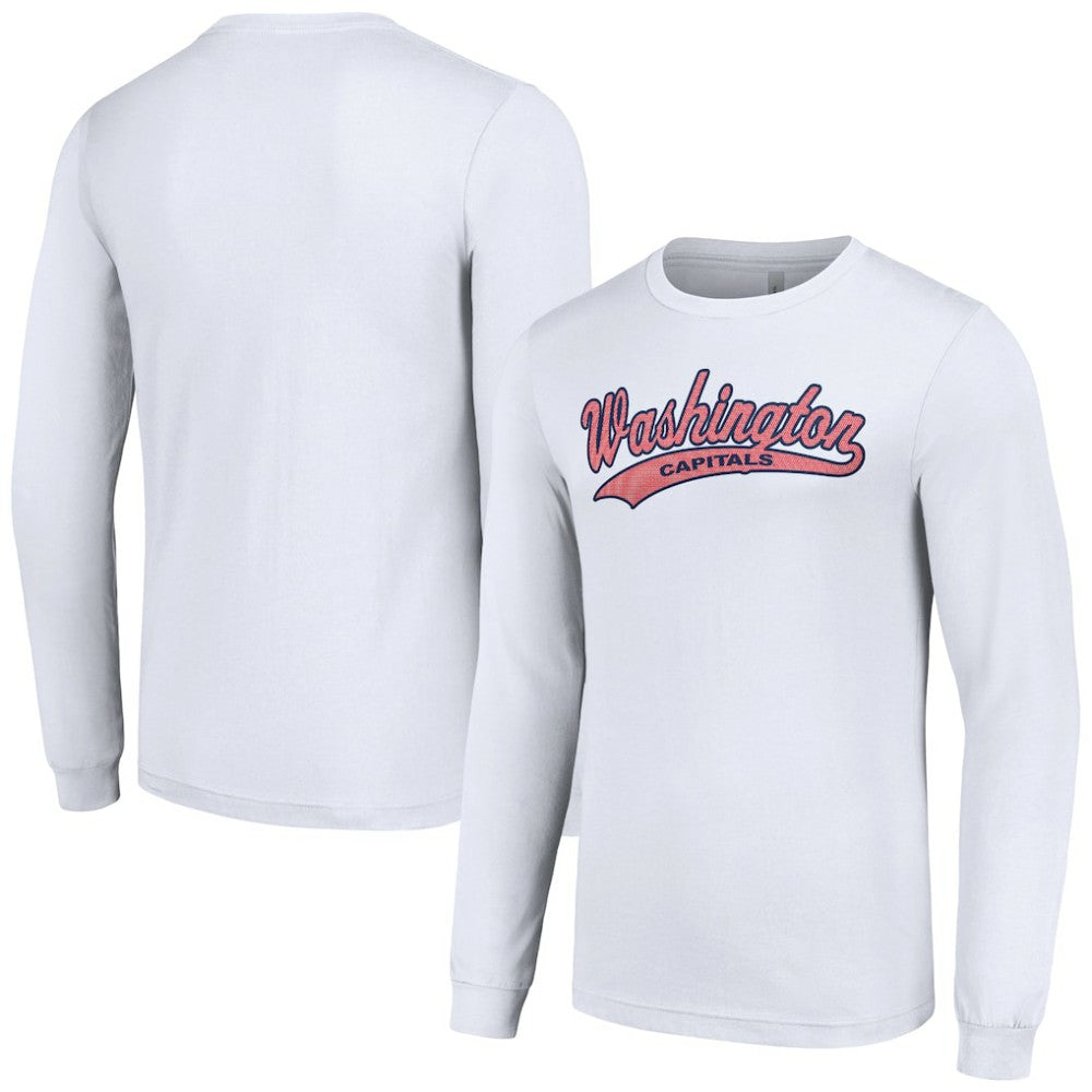 Washington Capitals Starter Tailsweep T-Shirt White