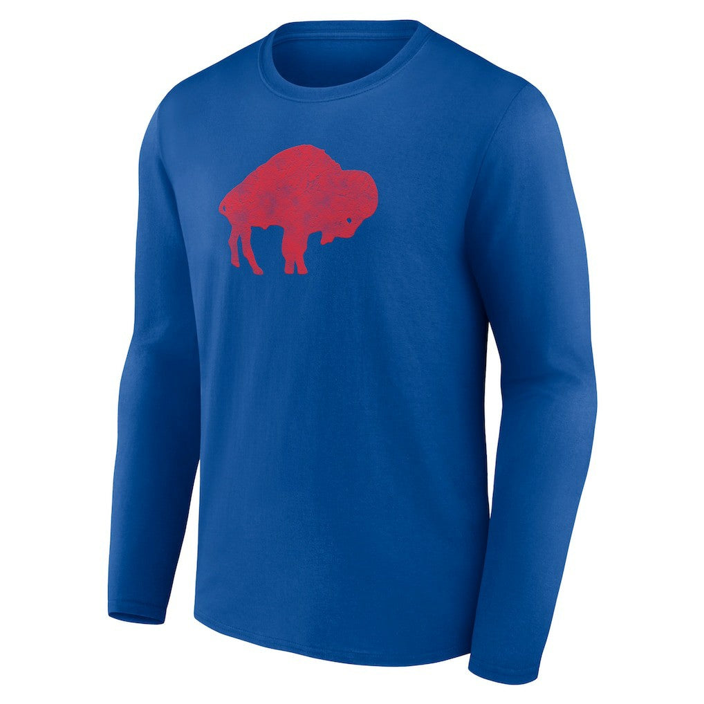 Buffalo Bills Throwback Long Sleeve T-Shirt - Royal sale