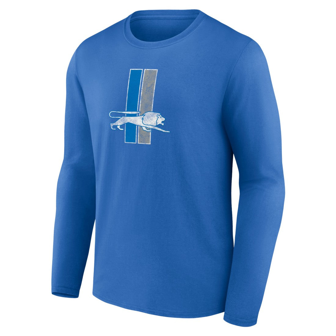 Detroit Lions Throwback Long Sleeve T-Shirt - Blue cheap
