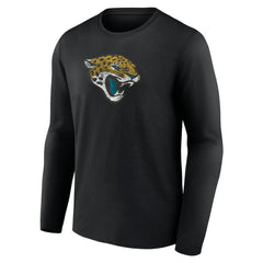Jacksonville Jaguars Throwback Long Sleeve T-Shirt - Black sale
