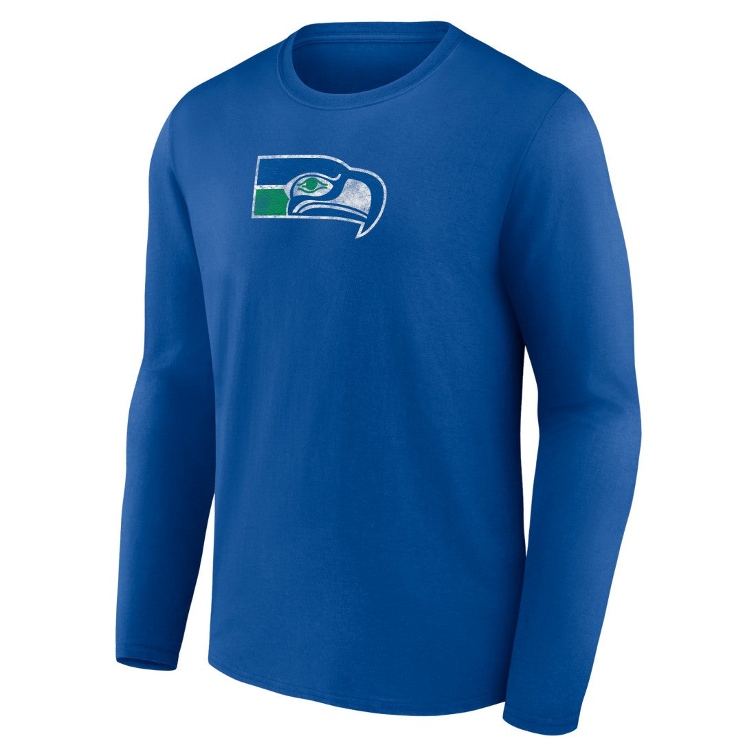 Seattle Seahawks Throwback Long Sleeve T-Shirt - Royal online