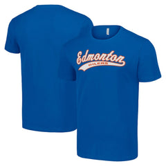 Edmonton Oilers Starter Tailsweep T-Shirt Royal