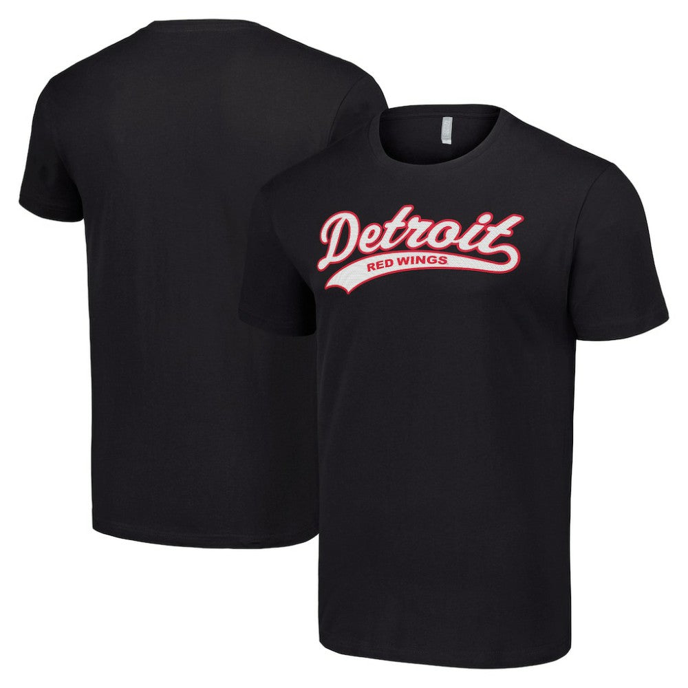 Detroit Red Wings Starter Tailsweep T-Shirt Black