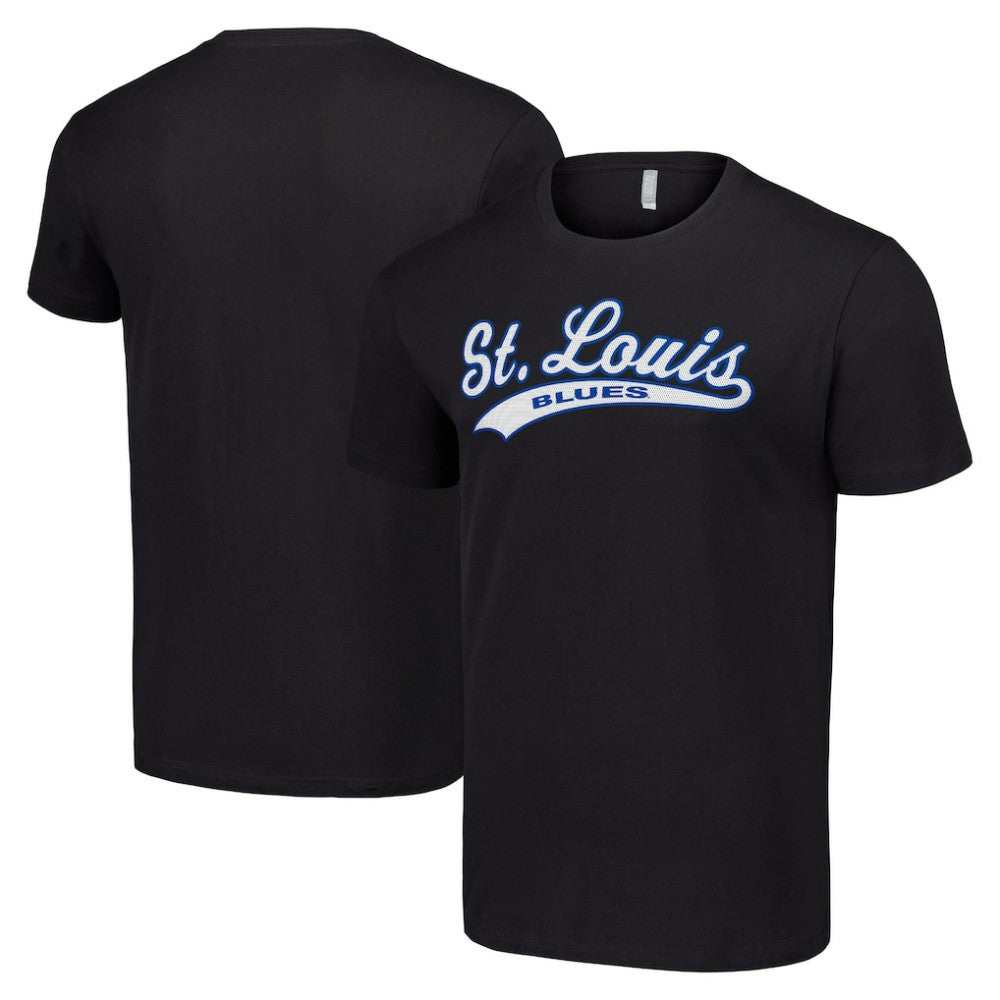 St. Louis Blues Starter Tailsweep T-Shirt Black