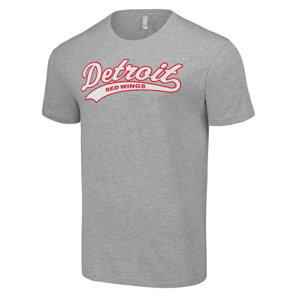 Detroit Red Wings Starter Tailsweep T-Shirt Heather Gray