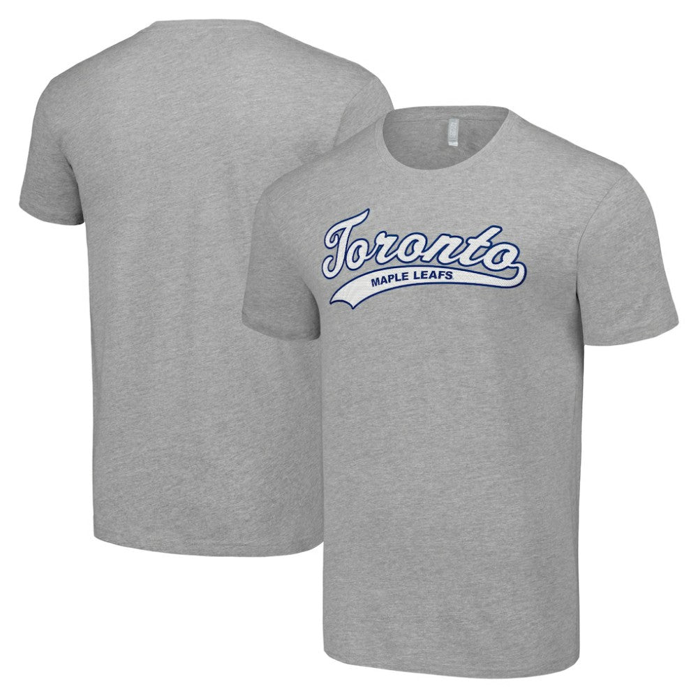 Toronto Maple Leafs Starter Tailsweep T-Shirt Heather Gray