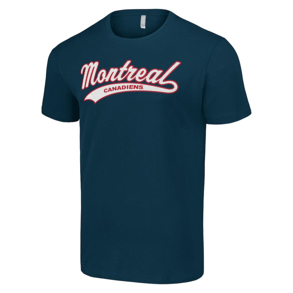 Montreal Canadiens Starter Tailsweep T-Shirt Navy
