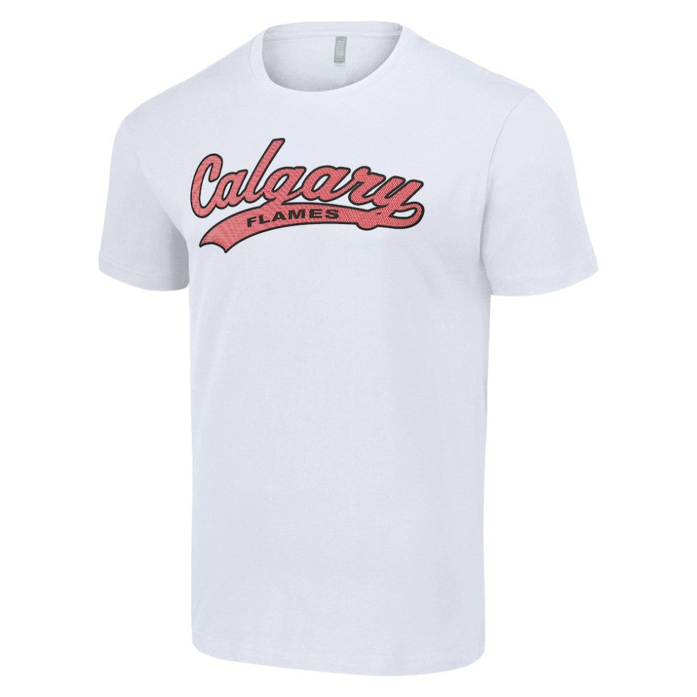 Calgary Flames Starter Tailsweep T-Shirt White