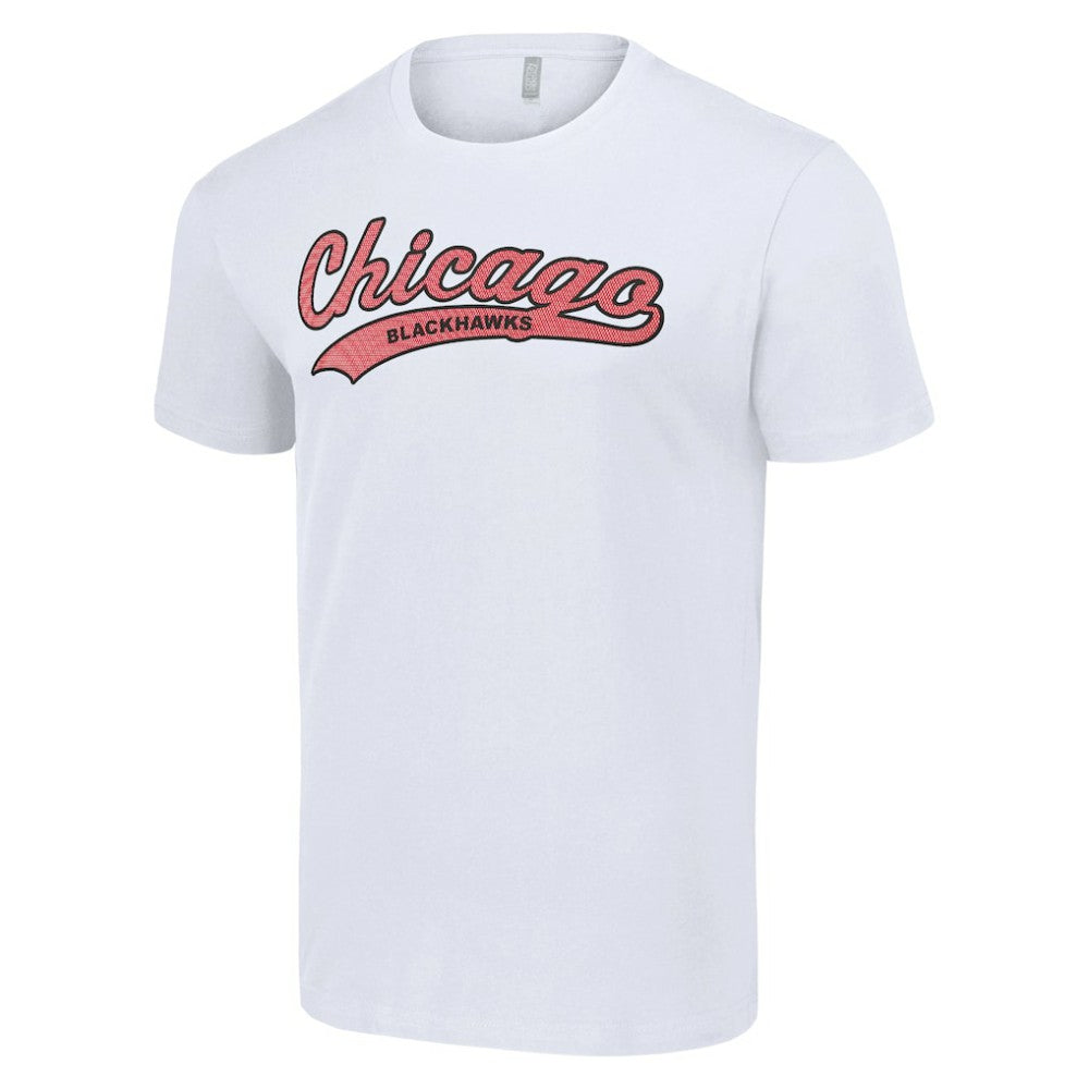 Chicago Blackhawks Starter Tailsweep T-Shirt White