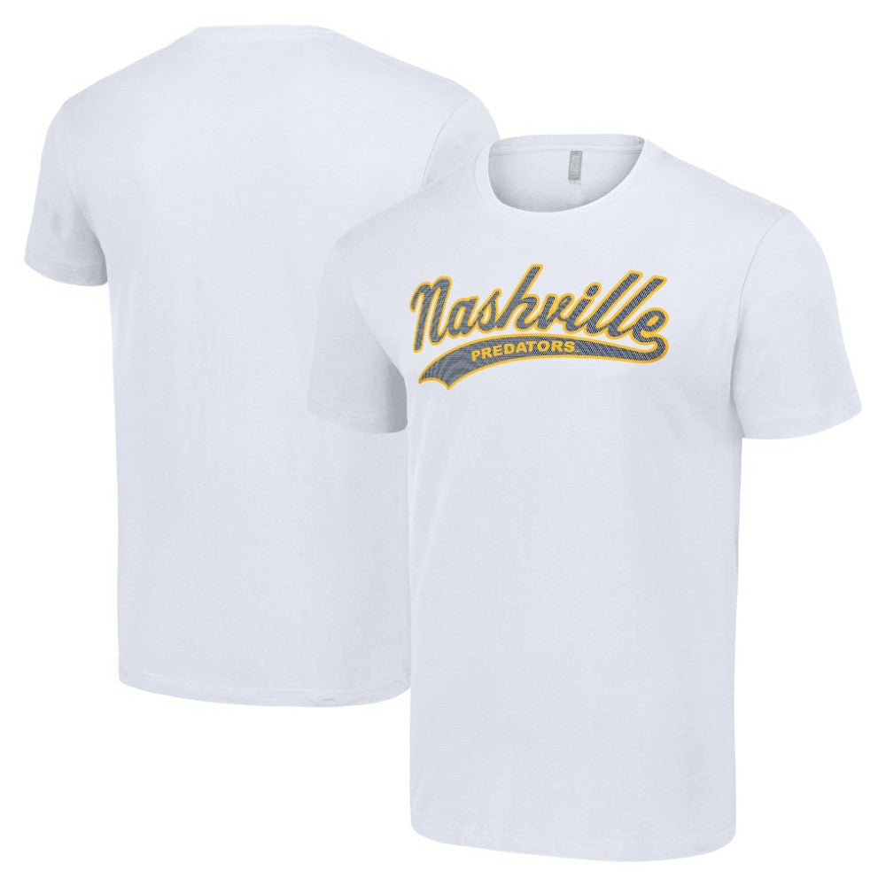 Nashville Predators Starter Tailsweep T-Shirt White