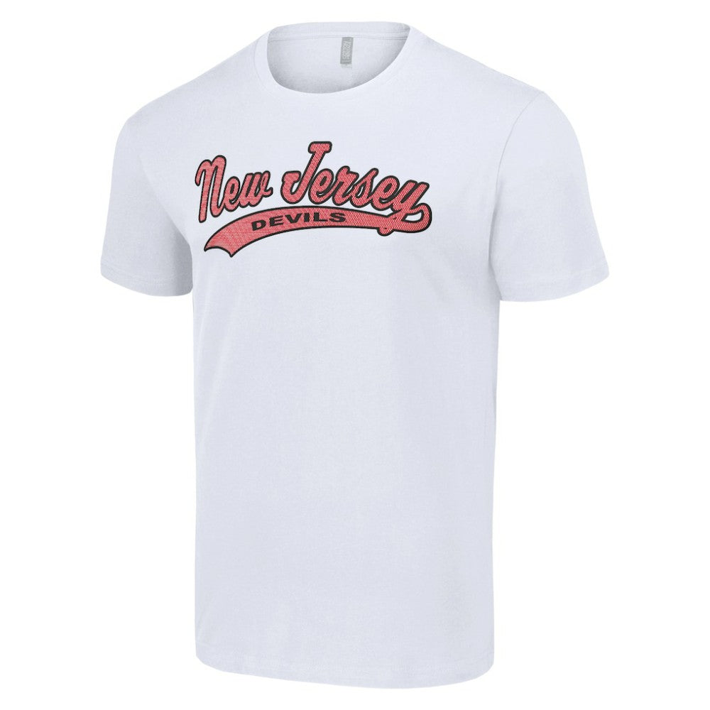 New Jersey Devils Starter Tailsweep T-Shirt White