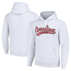 Carolina Hurricanes Starter Tailsweep Fleece Tri-Blend Pullover Hoodie White