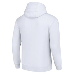 Carolina Hurricanes Starter Tailsweep Fleece Tri-Blend Pullover Hoodie White