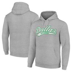 Dallas Stars Starter Tailsweep Fleece Tri-Blend Pullover Hoodie Heather Gray