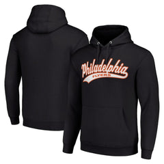 Philadelphia Flyers Starter Tailsweep Fleece Tri-Blend Pullover Hoodie Black