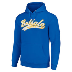 Buffalo Sabres Starter Tailsweep Fleece Tri-Blend Pullover Hoodie Royal