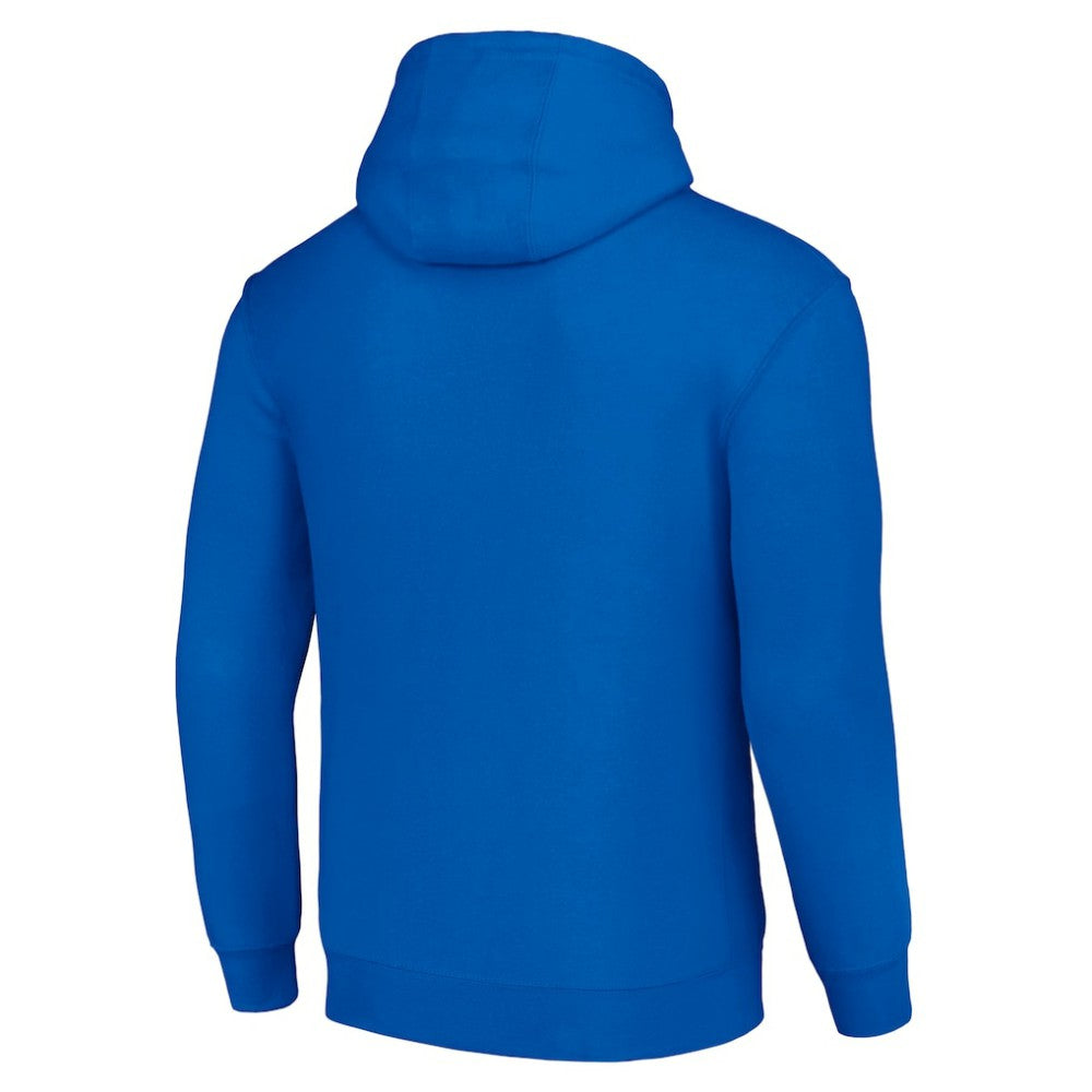 New York Rangers Starter Tailsweep Fleece Tri-Blend Pullover Hoodie Blue