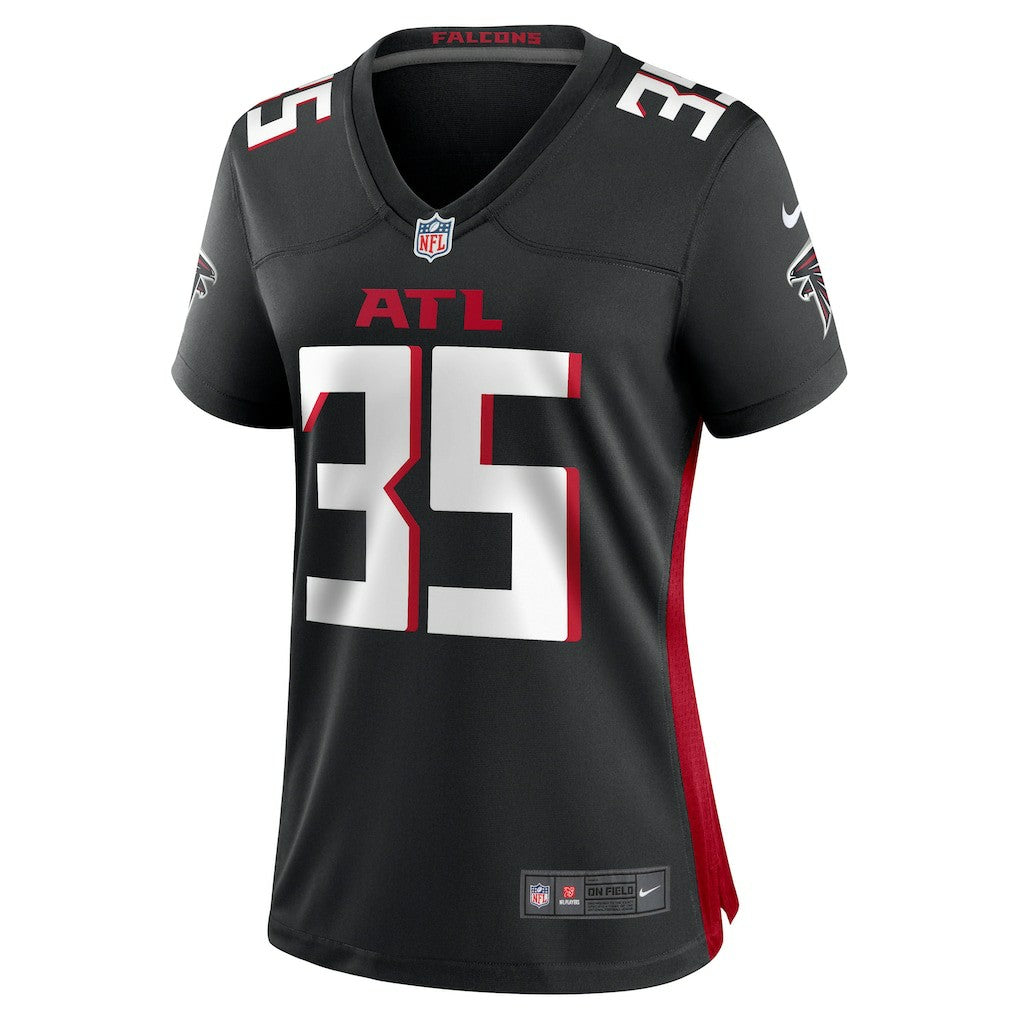 Natrone Brooks Atlanta Falcons Women's Team Game Jersey - Black | Nike for sale