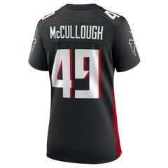 Liam McCullough Atlanta Falcons Women's Team Game Jersey - Black | Nike discount