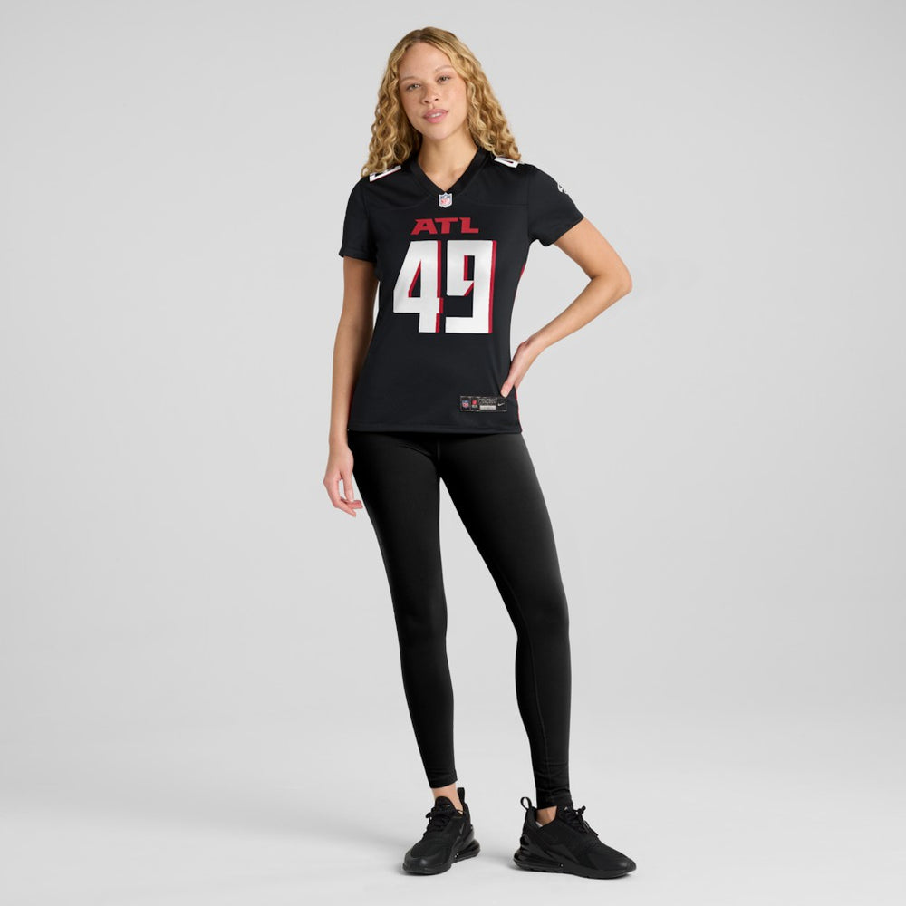 Liam McCullough Atlanta Falcons Women's Team Game Jersey - Black | Nike discount