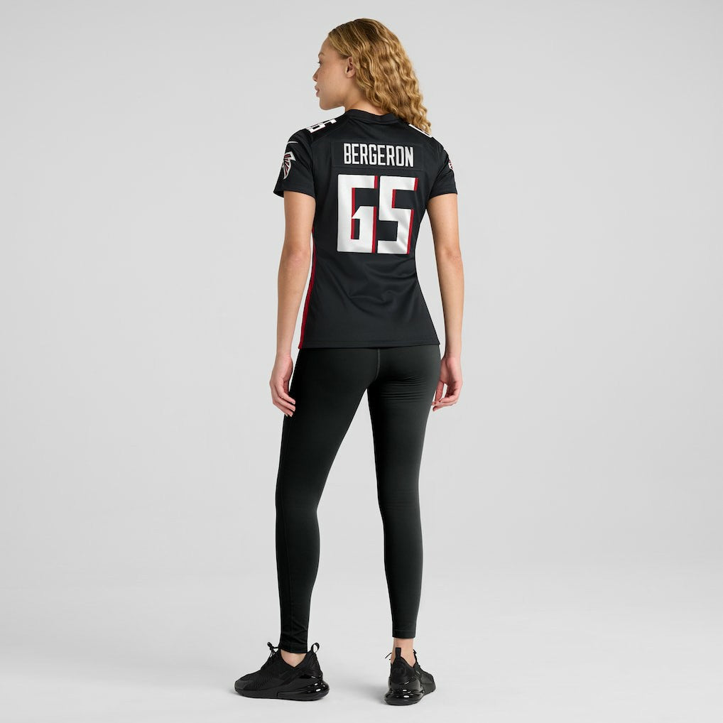 Matthew Bergeron Atlanta Falcons Women's Team Game Jersey - Black | Nike discount