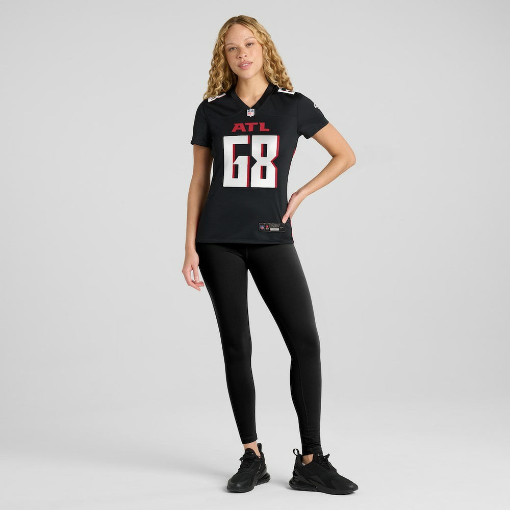 Kyle Hinton Atlanta Falcons Women's Team Game Jersey - Black | Nike discount