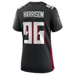 Zach Harrison Atlanta Falcons Women's Team Game Jersey - Black | Nike cheap