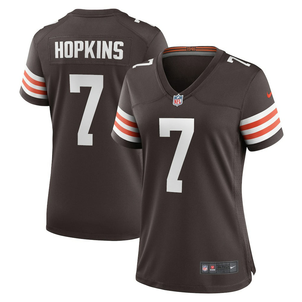 Dustin Hopkins Cleveland Browns Women's Team Game Jersey - Brown | Nike outlet