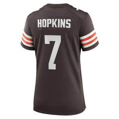 Dustin Hopkins Cleveland Browns Women's Team Game Jersey - Brown | Nike outlet