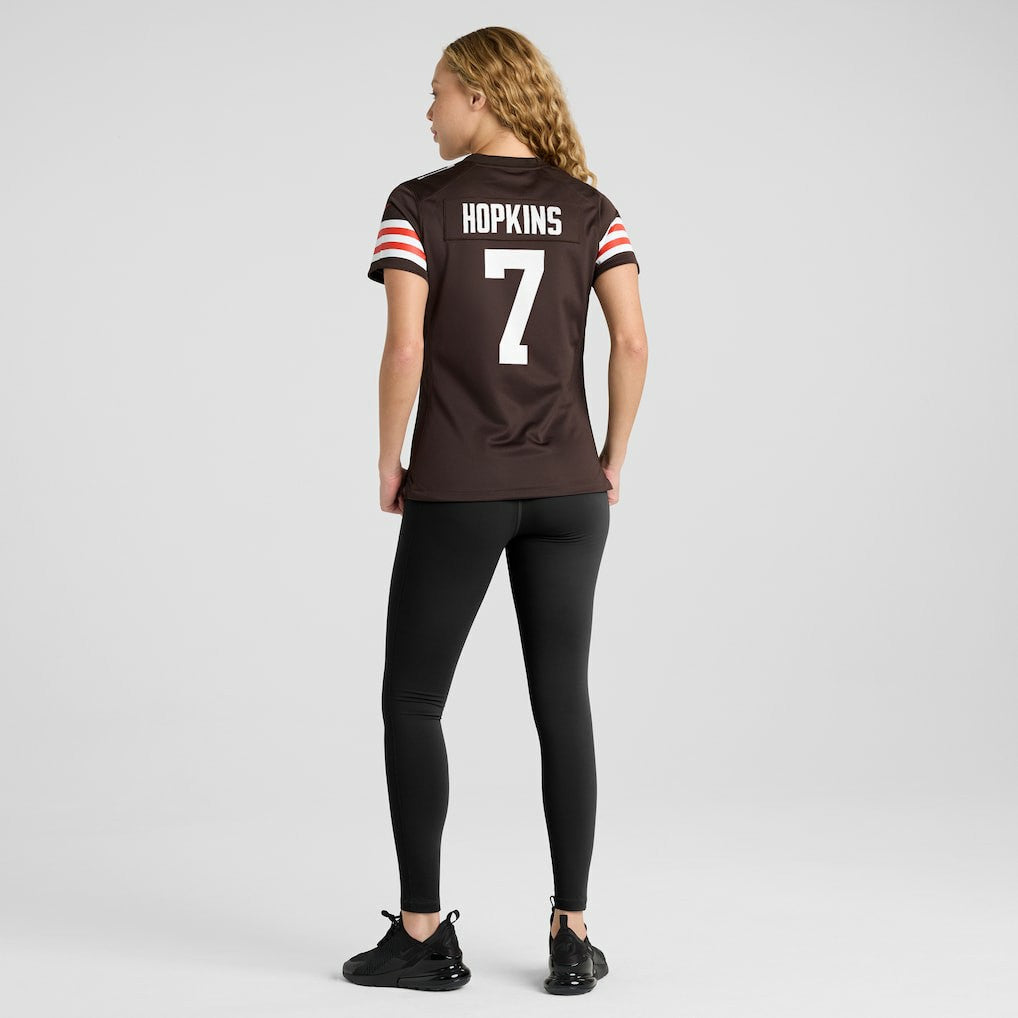 Dustin Hopkins Cleveland Browns Women's Team Game Jersey - Brown | Nike outlet