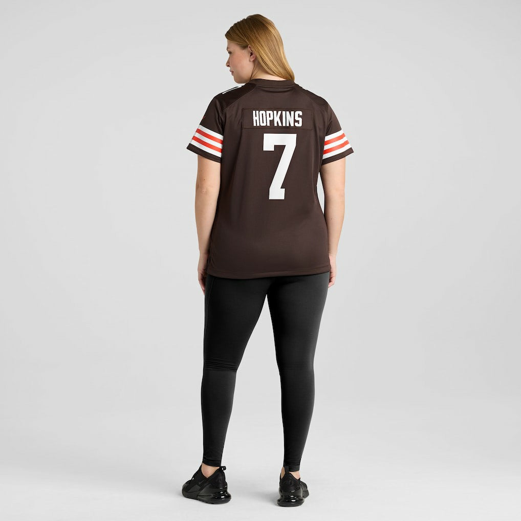 Dustin Hopkins Cleveland Browns Women's Team Game Jersey - Brown | Nike outlet