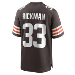 Ronnie Hickman Cleveland Browns Team Game Jersey - Brown | Nike outlet