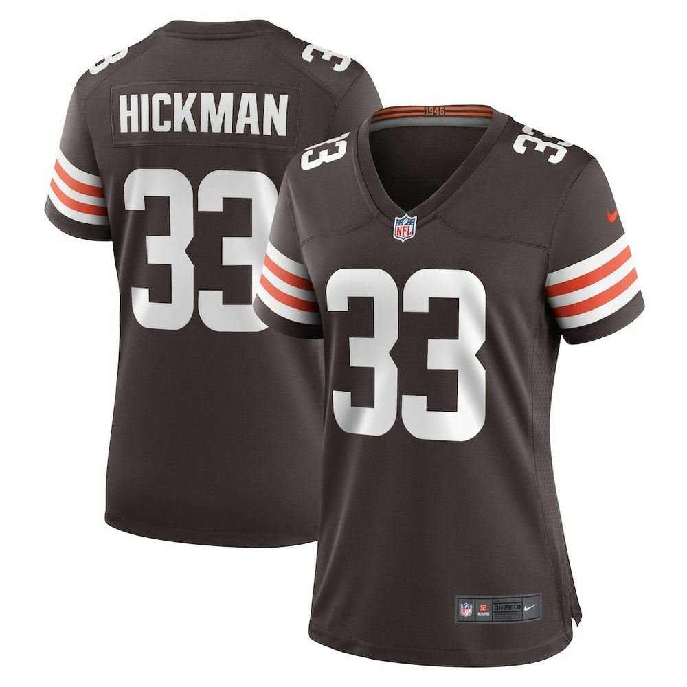 Ronnie Hickman Cleveland Browns Women's Team Game Jersey - Brown | Nike on sale