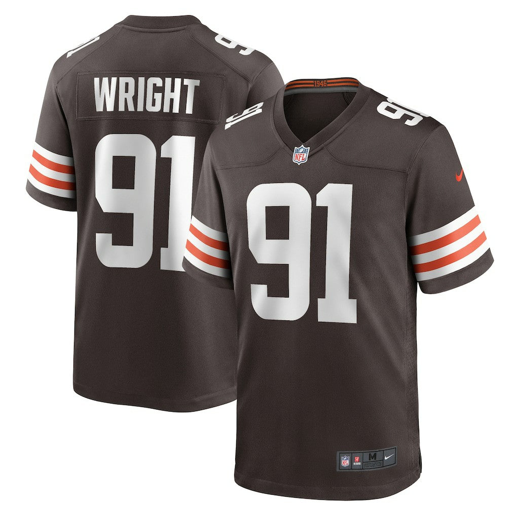 Alex Wright Cleveland Browns Team Game Jersey - Brown | Nike on sale