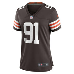 Alex Wright Cleveland Browns Women's Team Game Jersey - Brown | Nike on sale