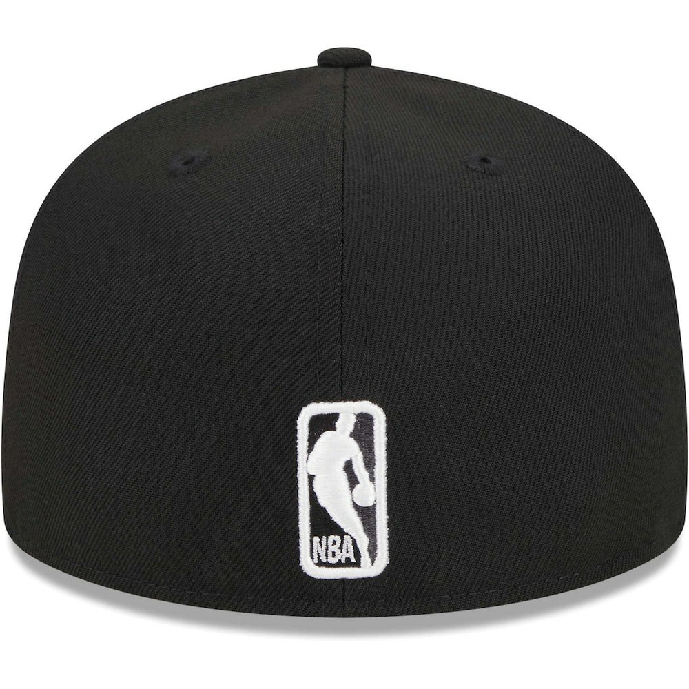 Brooklyn Nets Checkerboard UV 59FIFTY Fitted Hat - Black | New Era online