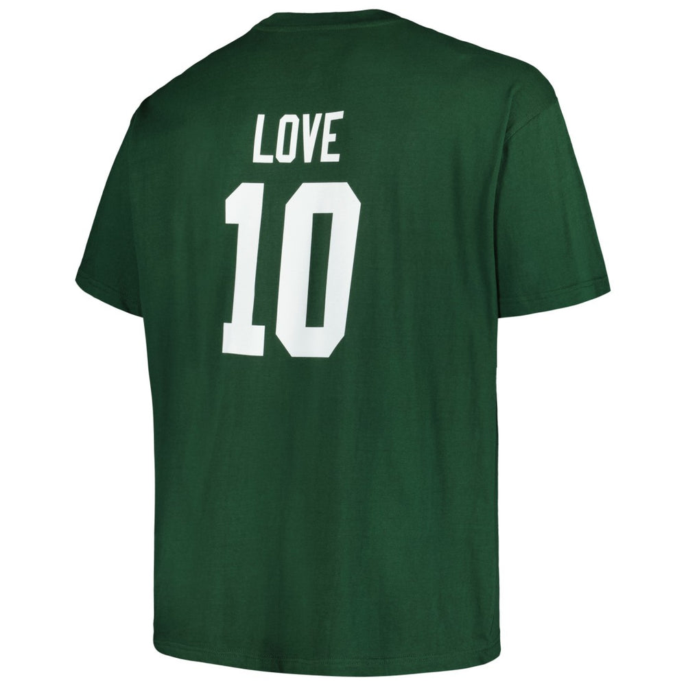 Jordan Love Green Bay Packers Big & Tall Player Name & Number T-Shirt - Green outlet