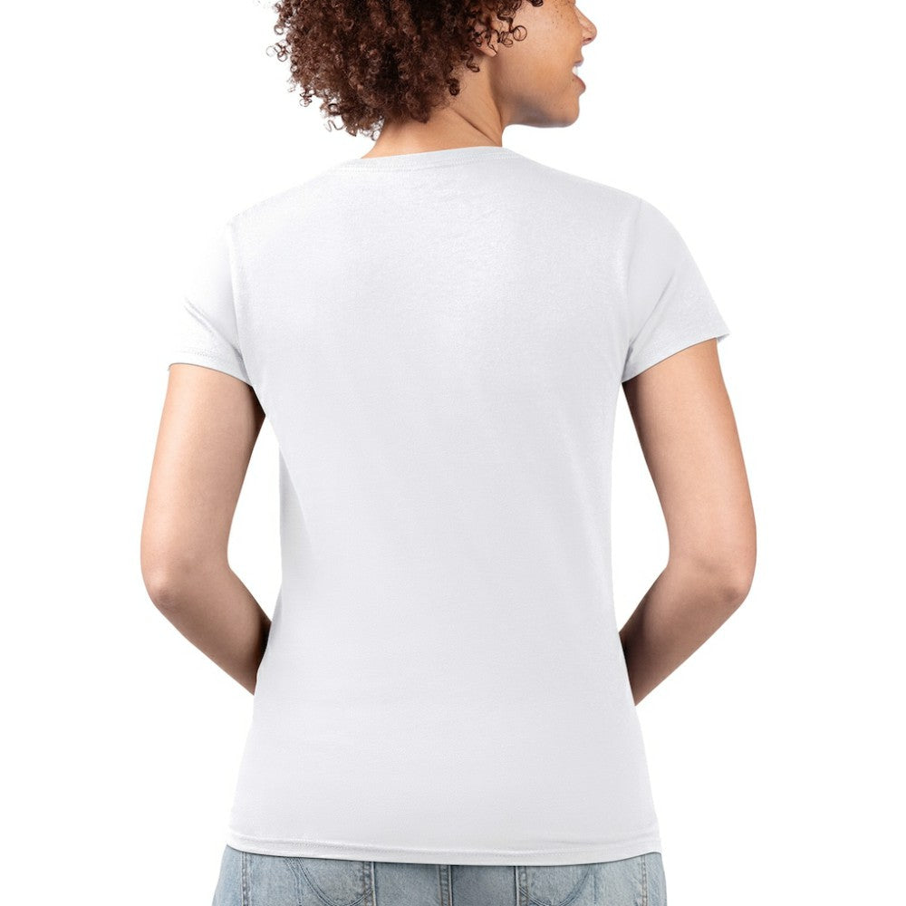 Baltimore Orioles G-III 4Her by Carl Banks Women's Super-Slim Fit Lightweight City Graphic V-Neck T-Shirt - White