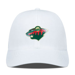 Minnesota Wild Levelwear Zephyr Adjustable Hat White
