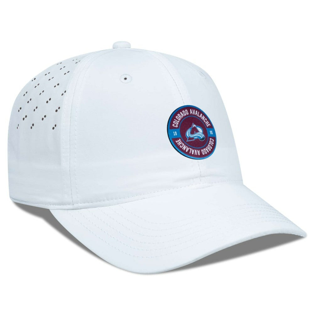 Colorado Avalanche Levelwear Women's Haven Adjustable Hat White
