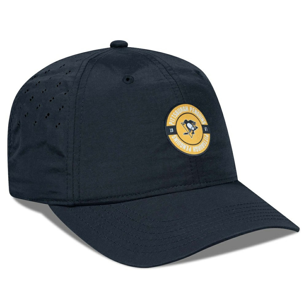 Pittsburgh Penguins Levelwear Women's Haven Adjustable Hat Black