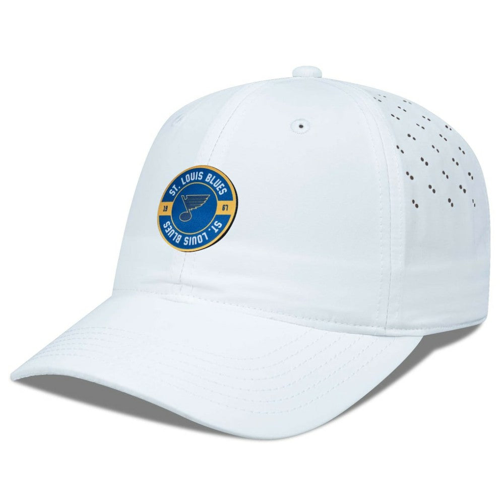 St. Louis Blues Levelwear Women's Haven Adjustable Hat White