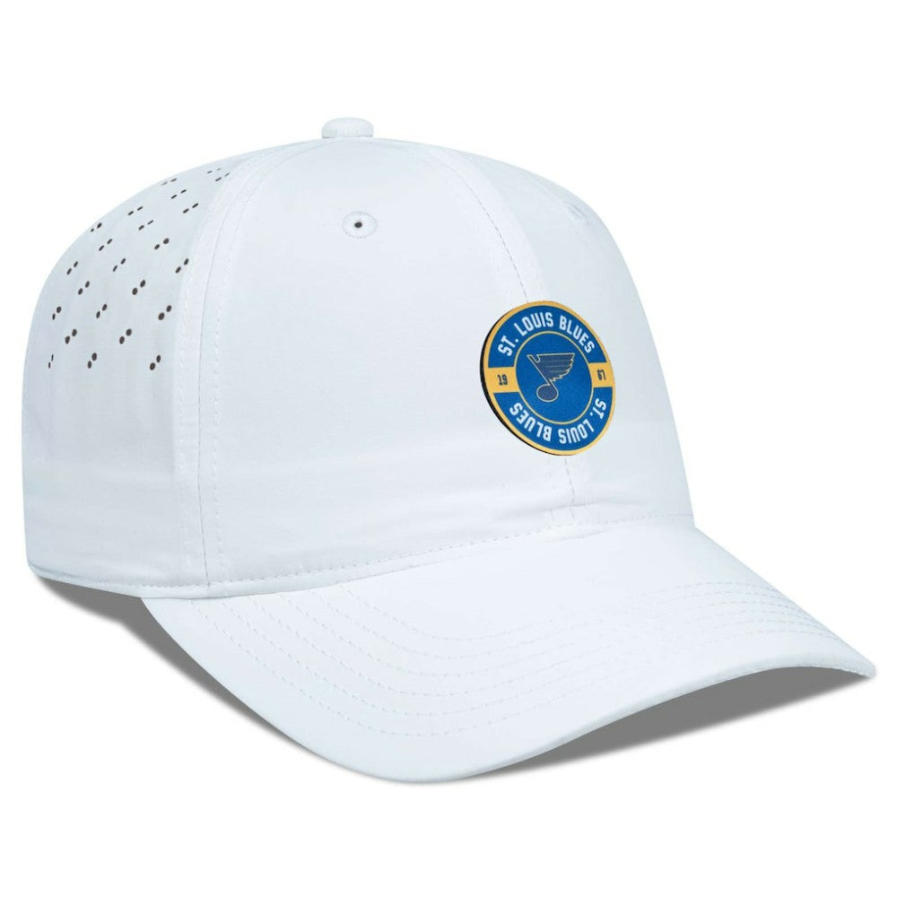 St. Louis Blues Levelwear Women's Haven Adjustable Hat White