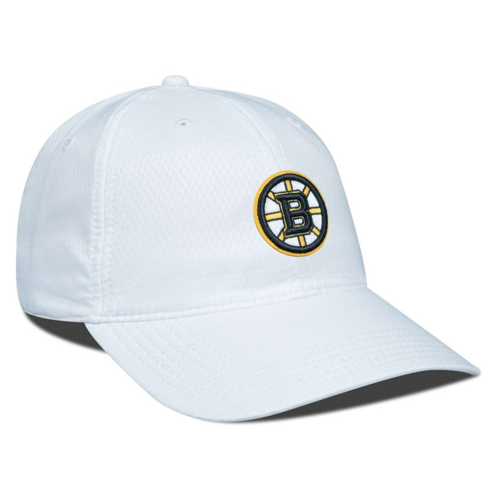 Boston Bruins Levelwear Matrix Adjustable Hat White